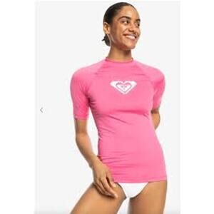 ROXY Whole Hearted Rash Guard Top NO SIZE TAG